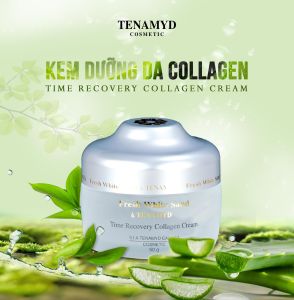 Kem dưỡng trắng da Collagen TENAMYD Time Recovery Collagen Cream 50g