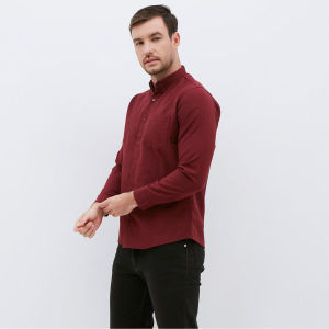 (PAKET HEMAT 2pcs) Kemeja Pria Polos Lengan Panjang || Kemeja Polos Panjang Pria || Kemeja Cowok Katun Slimfit Kerja Kantor Casual Formal Distro Hem Pria Panjang Hem Cowok Polos Panjang