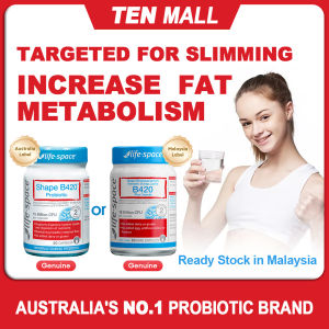 (EXP:2027/08)【Weight Management】Life Space Shape B420 Probiotics（ 60 Capsules）For Diet Lose Weight & Reduce Fat Accumulation Burn Fat 减肥B420益生菌  抗糖减脂  易瘦菌