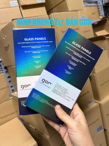 Bộ 2 Kính Cường Lực GOR Samsung Galaxy S26 Ultra có KHUNG TỰ DÁN trong suốt (hộp 2 miếng)