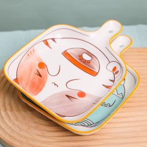 Bát Chén Dĩa Sứ Bát Ăn Cơm Đĩa Sứ Hoạt Hình Dễ Thương Cute Decor Cao Cấp S31
