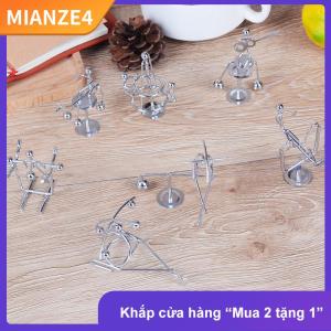 [COD] MIANZE4 Cái nôi Newton mini quả bóng cân bằng Vật Lý Cổ Điển Khoa Học Vui Nhộn đồ chơi để bàn văn phòng