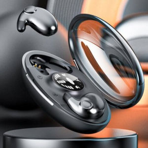 (Penghantaran 24 jam)Sleep earphones Mini invisible Bluetooth earphones Noise reduction earphones Earplug type non pressure wireless Bluetoot
