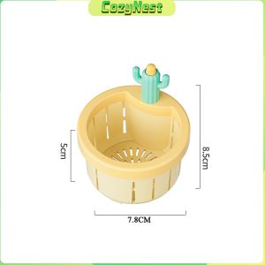 C.N. Kitchen Sink Drain Strainer Anti-clogging Food Waste Catcher Sink Drain Basket Cactus Design