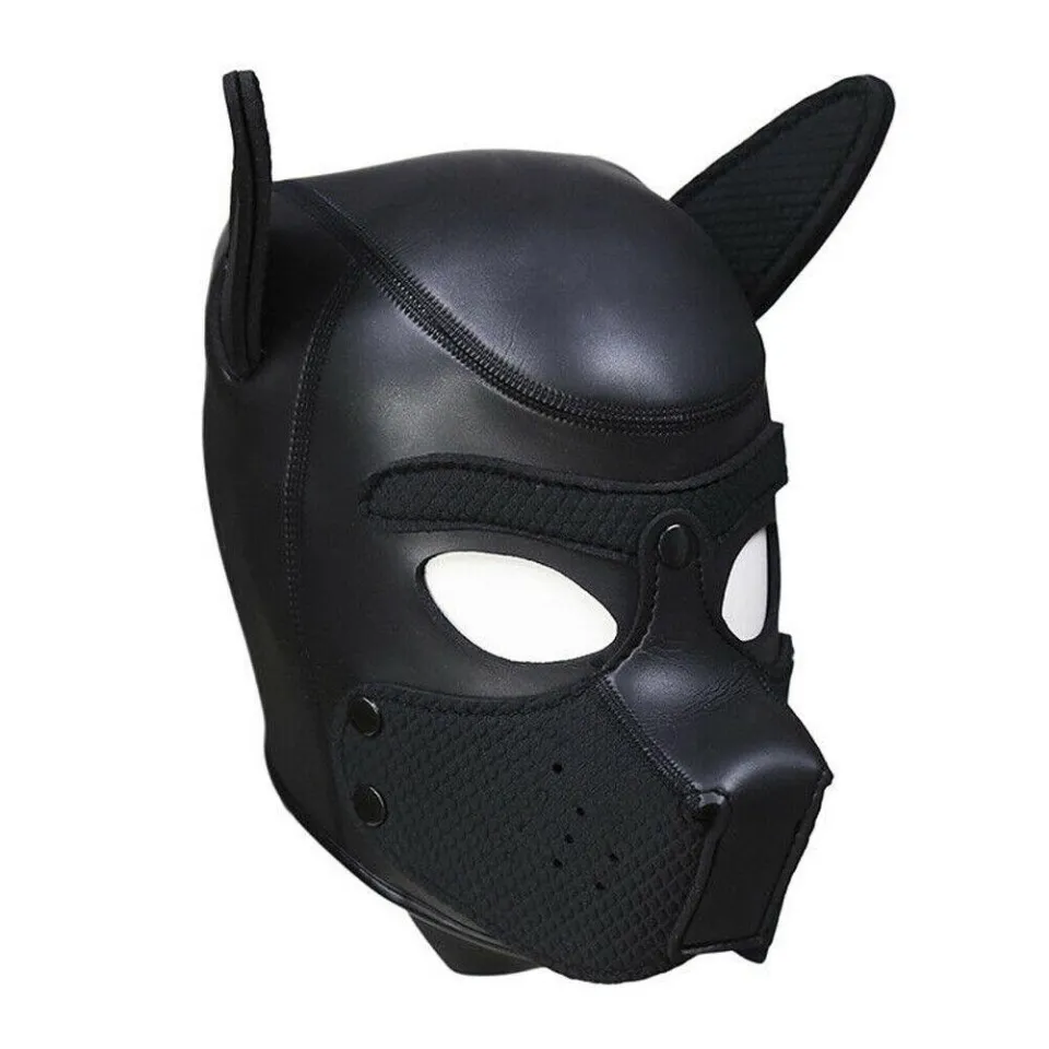 Boyroom 2023 new Role Play Dog Party Mask, Full Head Mask with Ears, Animal  Masquerade Full Face Mask | Lazada