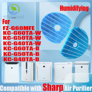 🔥Original and Authentic🔥Replacement Compatible with sharp FZ-G60MFE、KC-G60TA、G50TA、G40TA W、KC-G60TA、G50TA、G40TA B Filter Air Purifier Accessories True Original HEPA&Active Carbon High-Efficiency H13 Antibacteria Virus and Smoke Moisture
