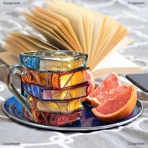 [COD] Cozyroom แก้วมัคขนาด11ออนซ์ลาย3D แปลกใหม่ถ้วยกาแฟหลากสีไม่เหมือนใครของขวัญของสะสม