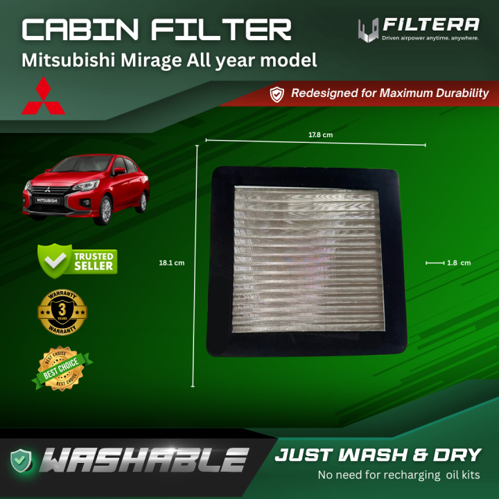 Filtera%20Washable%20Cabin%20Aircon%20Filter%20Mitsubishi%20Mirage%20G4%20HB/%20Xpander%20fit%20to%20all%20year%20model%20-%20Image%202