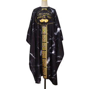 ผ้ากันเปื้อนสำหรับช่างตัดผมเสื้อคลุมเสื้อคลุมผ้าแบบกรรไกรตัดผมใหม่