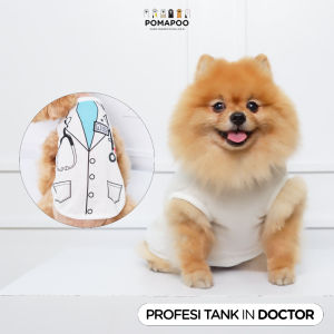POMAPOO - Baju Kucing dan Baju Anjing Profesi Tank