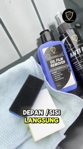 CP CAR Deler - Car Windows Treatment Set Anti Rain Repellent + Oil Film Remover 大镜去油膜 + 驱水镀膜剂Mild and effective