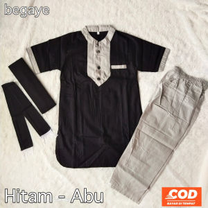 Setelan Baju Muslim Koko Turki Anak umur 3 - 5 Tahun