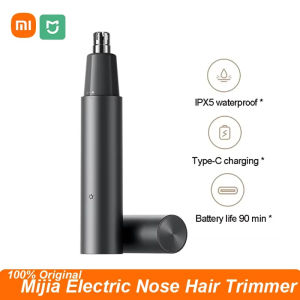 NEW XIAOMI Mijia Electric Nose Hair Trimmer Portable Nose Ears Hair Eyebrow Trimmer for Men Rechargeable Painless Clipper
