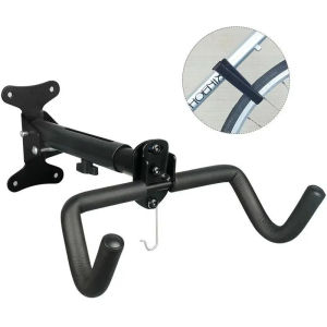 Giá Treo Xe Đạp Lên Tường Có 2 Tay Đỡ Móc Treo Xe Đạp Gắn Tường Xoay 360 Độ Giá Treo Xe Đạp Điều Chỉnh Độ Dài