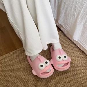 WomenS Summer Slippers For Home And Outdoor Wear New Funny Non-Slip Cute Ugly Fish Sandals For Couples MenS Slippers