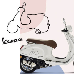 For Vespa Piaggio Primavera gts gtv Spring 50 125 150 200 250 300 Sprint Motorcycle Body Waterproof Decoration Label Logo Decal