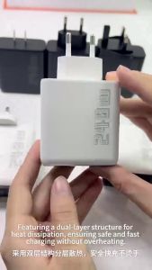240W Fast Charger 6 IN 1 Multi Ports USB PD Adapter Travel Charger UK US EU Plug 大功率快充充电头 Laptop MacBook Charger Phone Plug
