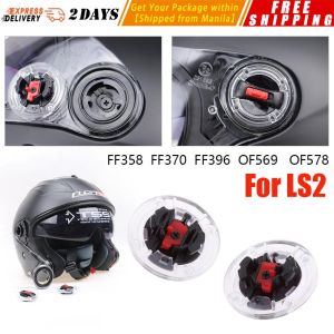 ❤️【Same Day Delivery】【1pair】 Helmet Visor Screws PC Accessories for Motorcycle Shield Lock Portable Lightweight Durable Replacement for LS2 358 396 370 for LS2 569 578 LS2-Helmet-Lock