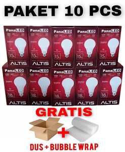 Lampu LED Bohlam LED PANALED ALTIS PAKET 10PCS 5W 7W 9W 12W 15W 18W  PAKET 10PCS
