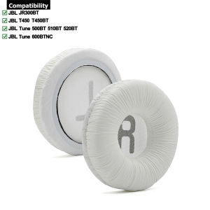 Jbl Earpads Earphone Cover Tune600Bt T520Bt T510Bt T500Bt T450Bt Sponge Replaceable Accessories