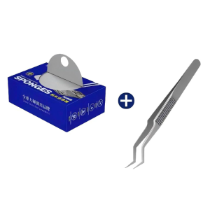 Electronics Care Set Cleaning System NC800 Cleaning Sponge with Tweezer Simple to Operate for Keyboards Dust Remover