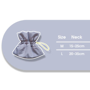 Hamshmoc mèo E Cổ áo có thể điều chỉnh thiết kế xẻ liếm phòng chống ấm lớp để phục hồi