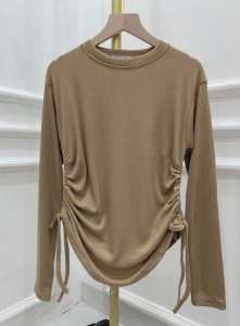 Setelan Nayla Blouse Serut One Set Wanita Bahan Knit Rib Premium Bawahan Kulot Zipper Highwaist Ootd Remaja Korean Style Crop Top Fashion Terpopuler