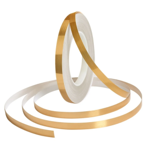 1 pcs 5m Beautification Ceramic Tile Gap Tape Self-Adhesive Floor Tile Surface Wall Sticker Ceiling Wall Corner Decoration Waterproof Sealing Strip Clothing Cabinet Door Frame Gold Border Tape Sticker