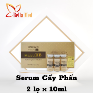 Serum Cấy phấn Hàn Quốc MesoBB Hộp 5 ống x 10 ml