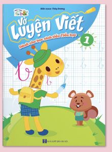 Luyện viết dành cho học sinh tiền Tiểu học - Bộ 2 cuốn