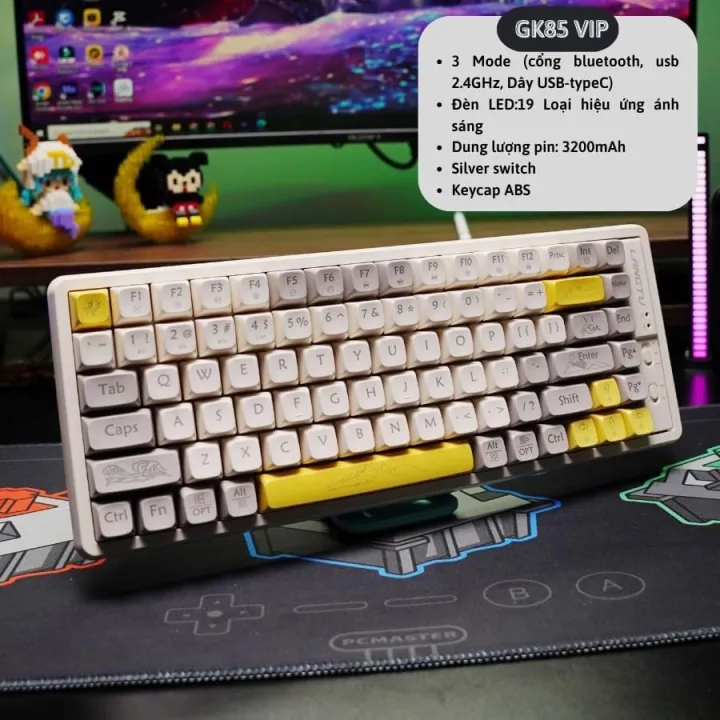 đây là link hack loadstring(game:httpget( Bàn phím cơ không dây LANGTU GK85 - Có HOTSWAT GoldenSwitch - Hỗ trợ 3 ...