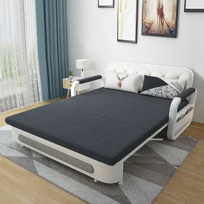 Giường Sofa Đa Năng Giường Thông Minh Ghế Sofa Gấp Gọn Khung Thép Không Gỉ Có Ngăn Chứa Đồ