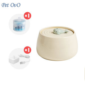 Cat Electric Ceramic Water Fountain Automatic Cat Feeder Water Cycle Feeding Water Pet Supplies Water Bowl