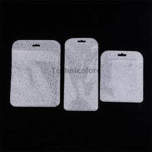 [COD] Technicolore ถุงผ้าซิปล็อคลายผ้าสีขาวโปร่งแสง50ชิ้นถุงบรรจุภัณฑ์ปิดผนึกต่างหูสร้อยคอสร้อยคอเปิดปิดได้ถุงเก็บเครื่องประดับของขวัญ