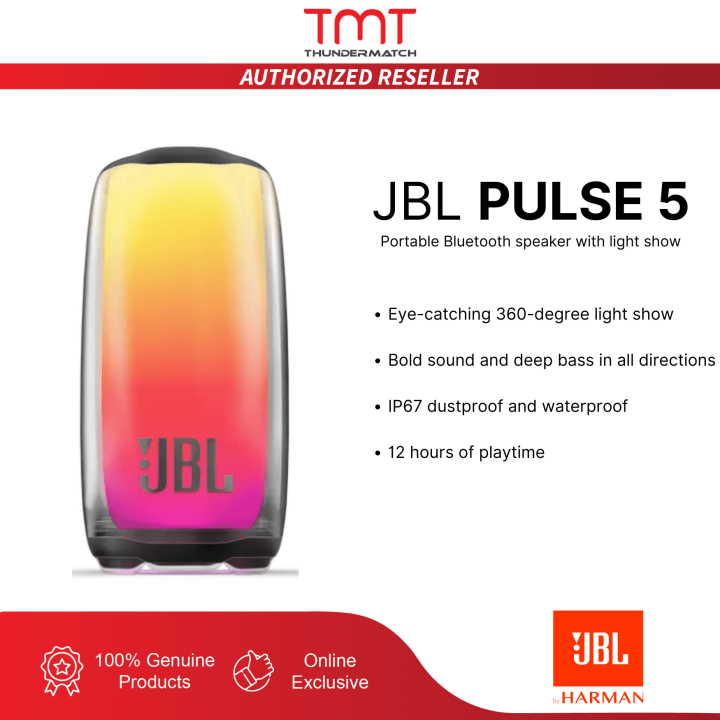 JBL Pulse 5 / Pulse 4 Wireless Portable Waterproof Bluetooth Speaker (1