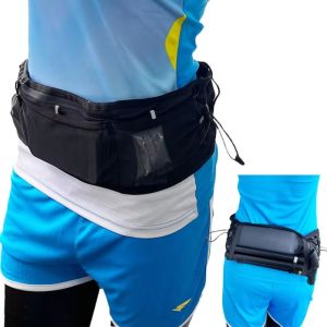 SOTOP Large Capacity Running Waist Pack Mobile Phone Bag Breathable Sports Fanny Pack Men Women Lightweight Running Bag Belt Outdoor Sport