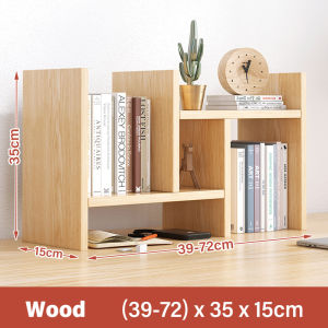 Desktop Adjustable Bookshelf Foldable Storage Rack Portable Desktop Rack Storage Organizer
