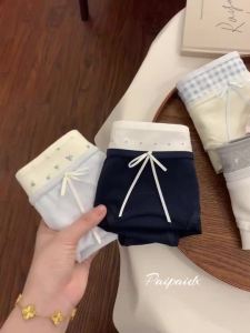 Angharad 100% Cotton Underwear 2025 New 10A 100% Cotton Antibacterial Crotch Skin-Friendly Summer Thin Womens Briefs