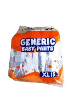 Generic Baby Pants Disposable Diaper (Size: XLARGE)- 1 Pack