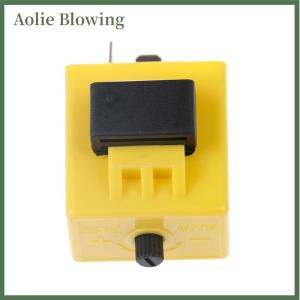 Aolie รีเลย์กะพริบสัญญาณไฟเลี้ยว LED ปรับความถี่ได้2ขา12V