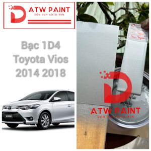 Bạc 1D4 Toyota Vios Fortuner Innova - Sơn ô tô lon 500g