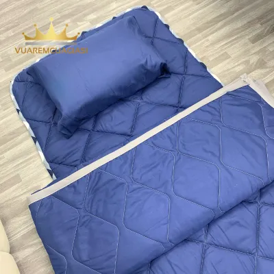 Combo Nệm Topper văn phòng nệm trải sàn gấp gọn tiện lợi độ dày 2-3cm vuaremgiasi