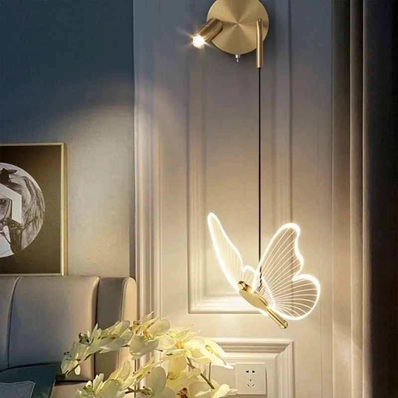 Indoor Lighting Luminaria Sconces, Butterfly Sconce