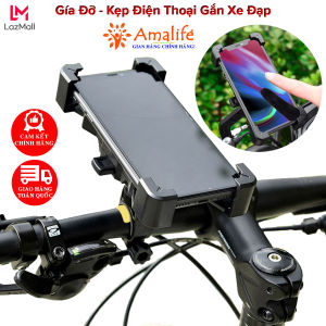 Giá Đỡ Điện Thoại Xoay 360 Độ Gắn Tay Lái Ghi Đông Xe Đạp Thể Thao – Kẹp Điện Thoại Gắn Khung Xe Đạp Chính Hãng Amalife