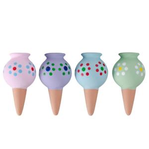 4Pcs Terracotta Clay Watering Spikes Accessories for Indoor Automatic Waterer Hydrospikes Irrigation Systems