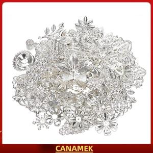 Miễn phí vận chuyển✨ 50 gam lô hỗn hợp kim loại hoa lá Filigree kết thúc tốt đẹp Kết nối Mặt dây chuyền hạt Mũ quyến rũ cho tự làm đồ trang sức làm thủ công Nguồn cung cấp