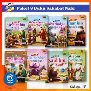 Paket Hemat Isi 8 Buku Seri Sahabat Nabi Billingual