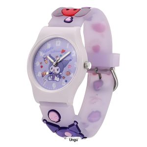 Jam Tangan Anak 3D Sanrio Import Lucu Melody Kuromi Cinamorol SAN3D