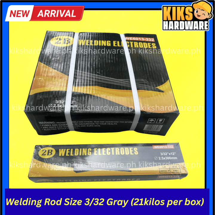 Welding Rod 3/32 per box 20kilos Golden Bridge / 2B Welding Rod 3/32 ...