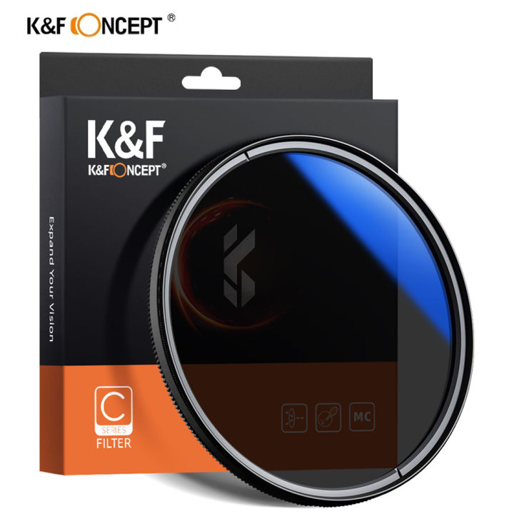 K&F Concept 72MM Circular Polarizer Glass Filter Ultra-Slim Multi